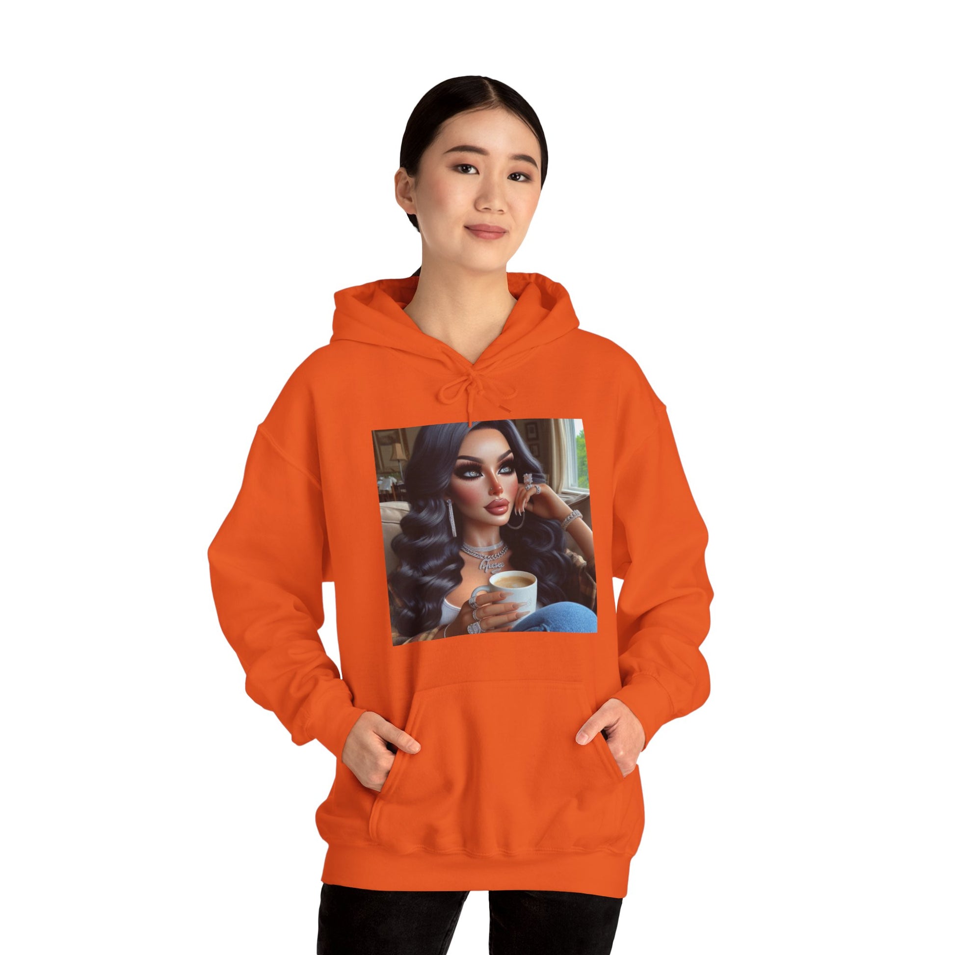 Coffee Break Hoodie Hoodie Printify   