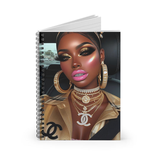 Car Beauty Spiral Notebook Paper products Printify   