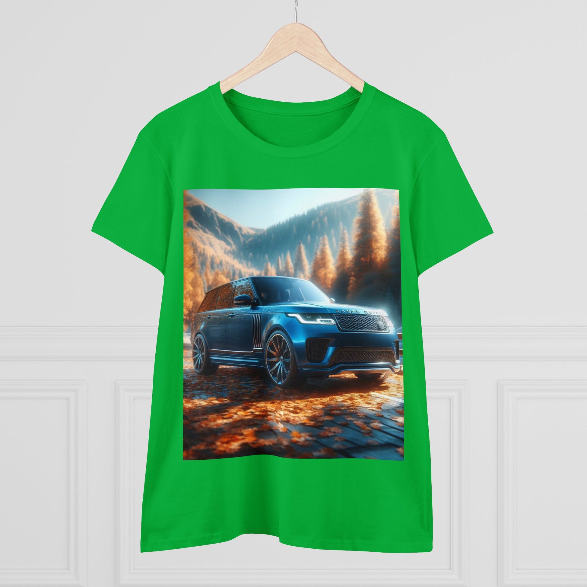 Blue Range Rover T-Shirt T-Shirt Printify   