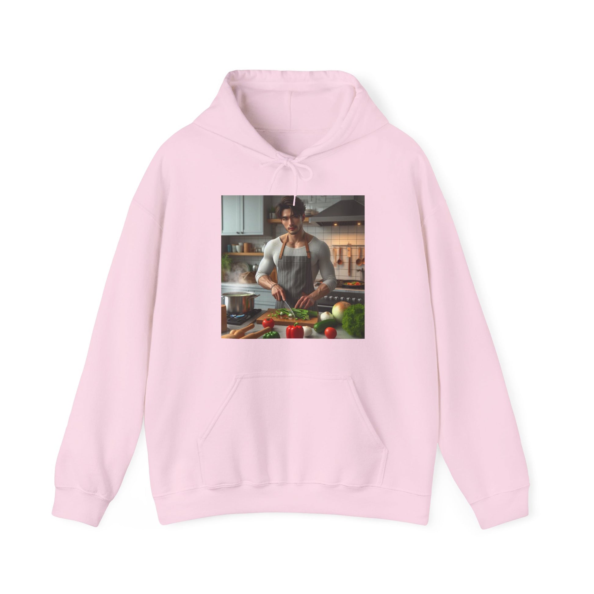 Dinner Time Hoodie Hoodie Printify Light Pink S 