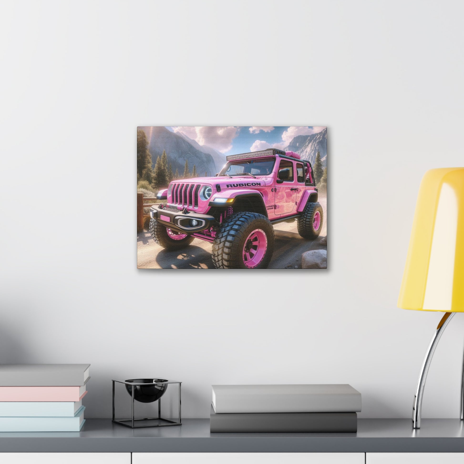 Pink Rubicon Canvas Canvas Printify 16″ x 12″ (Horizontal) 0.75'' 