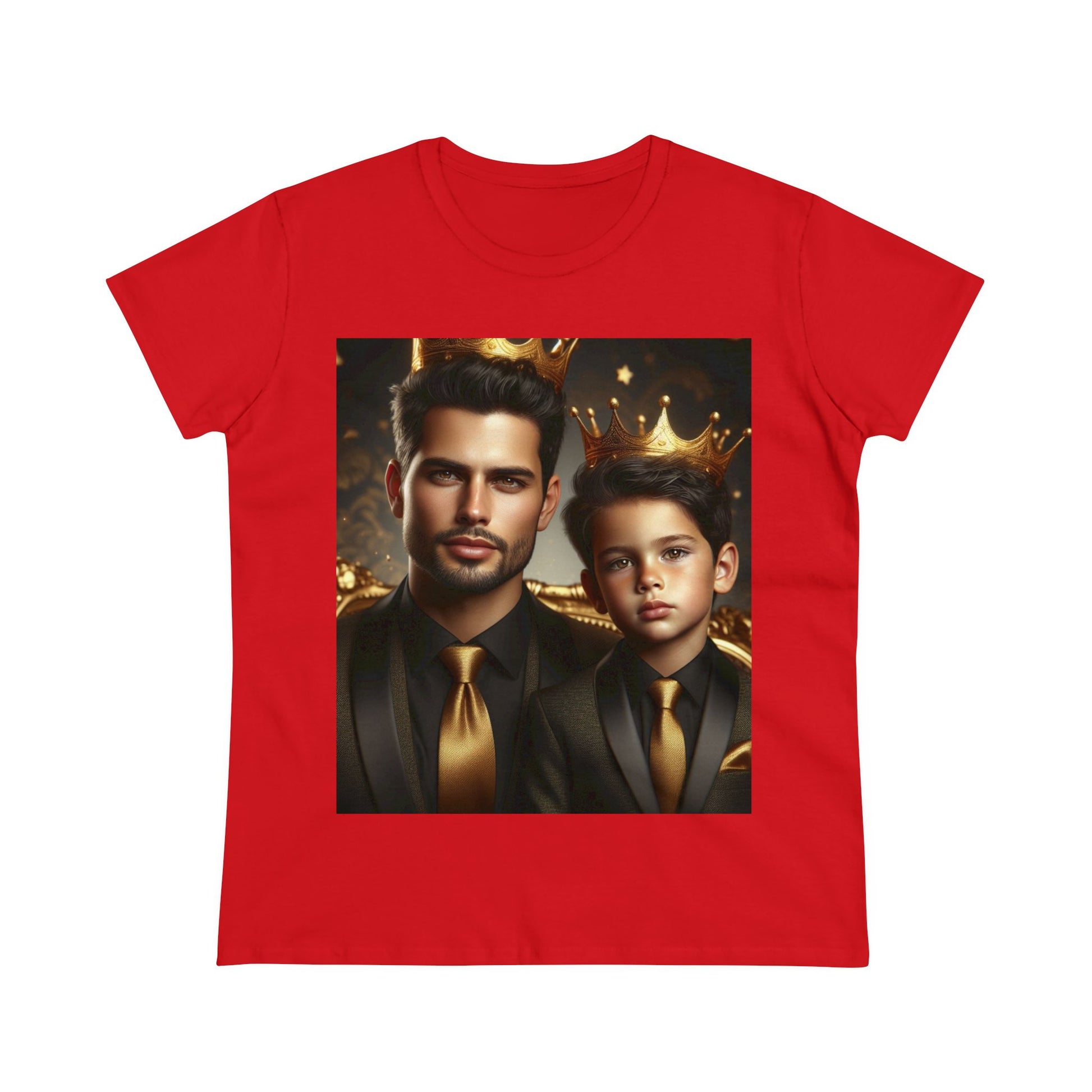 Royalty T-Shirt T-Shirt Printify Red S 