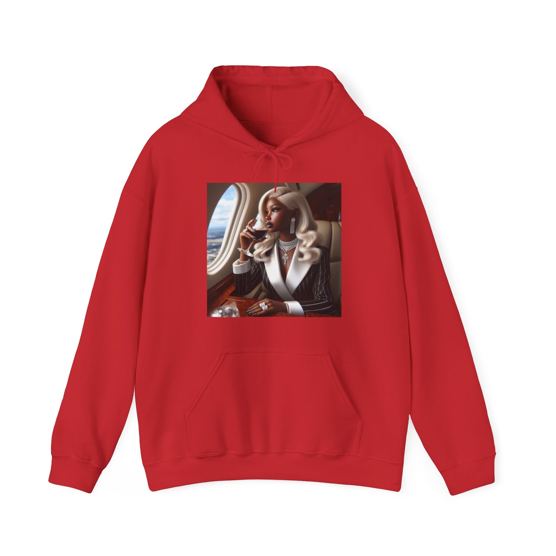 Private Business Hoodie Hoodie Printify Red S 