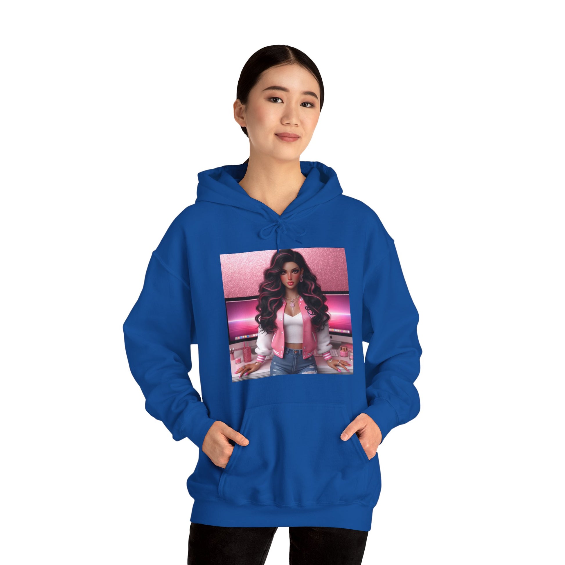 Pink Everything Hoodie Hoodie Printify   