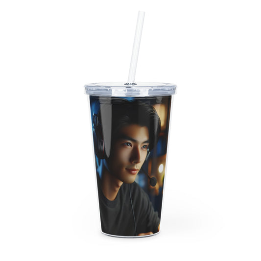 Game Time Tumbler with Straw Mug Printify 20oz Transparent 