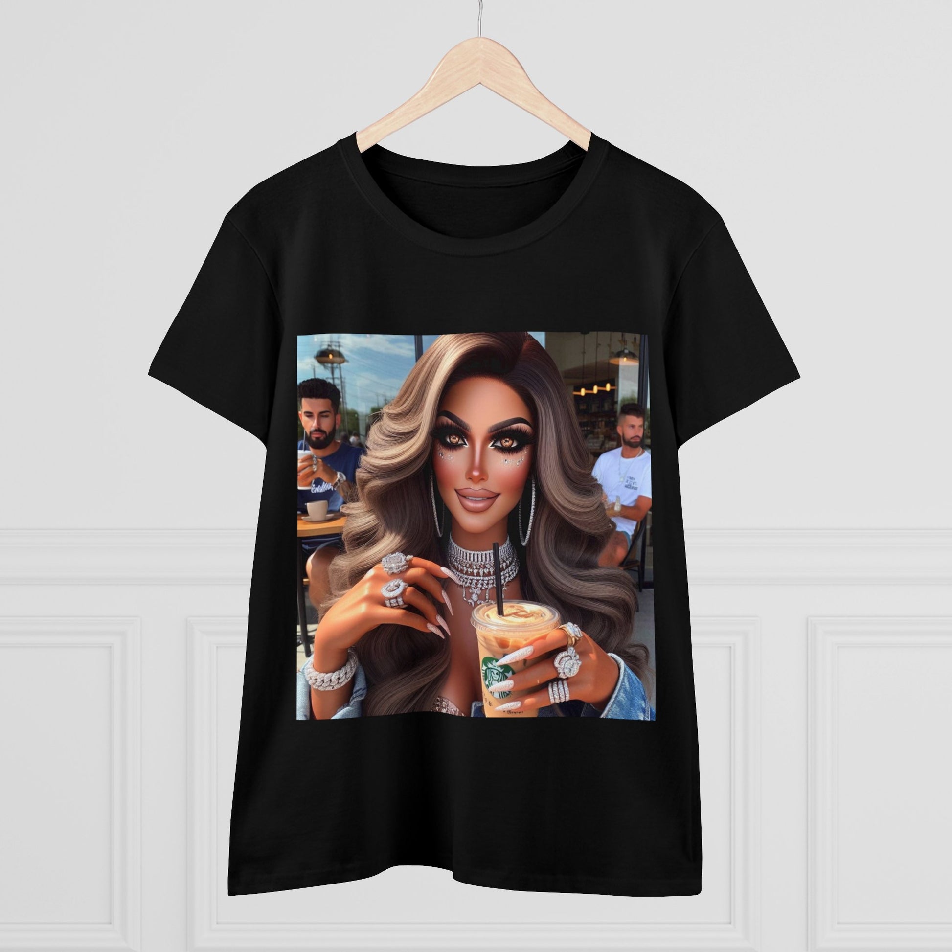 Coffee Beauty T-Shirt T-Shirt Printify   