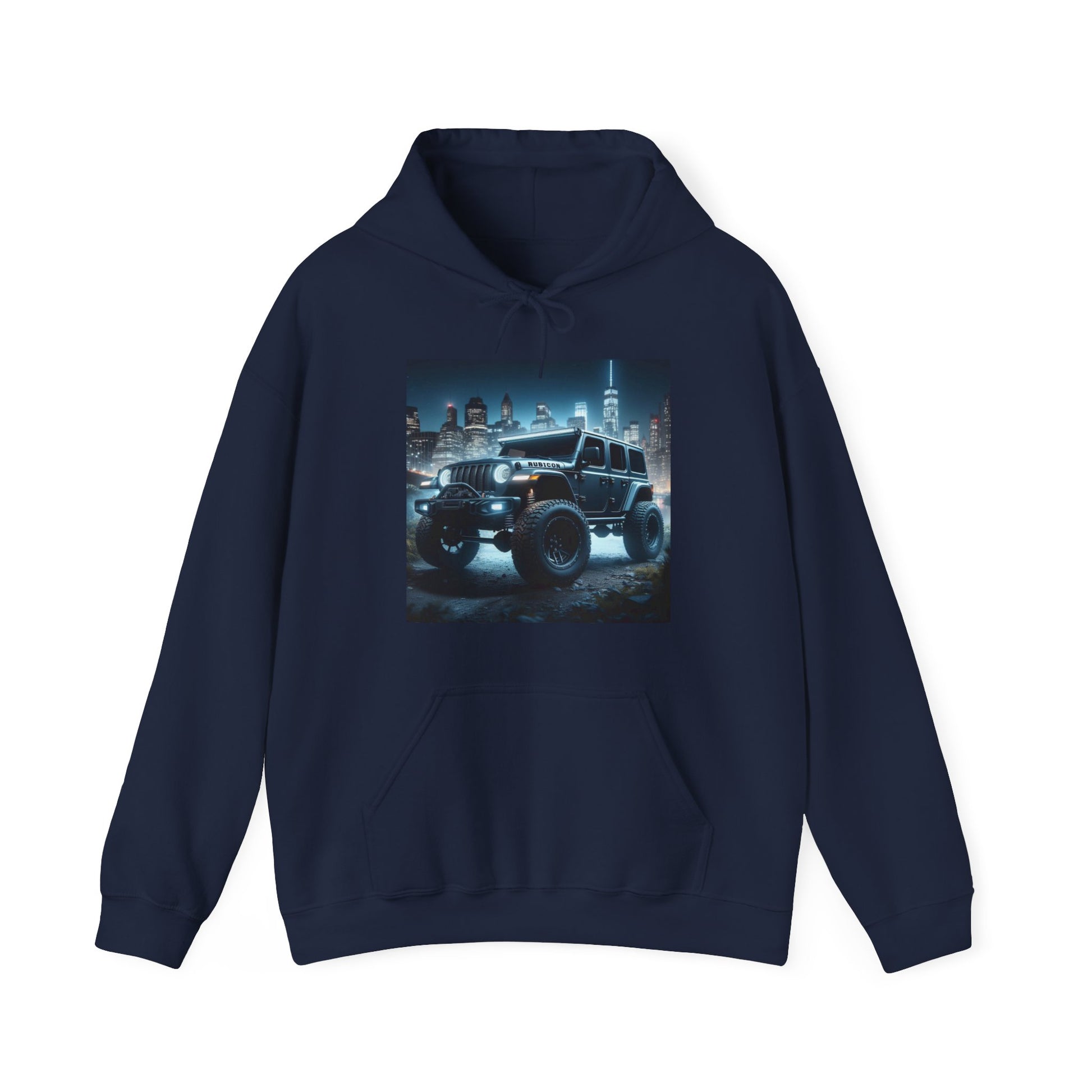 Gray Rubicon Hoodie Hoodie Printify Navy S 