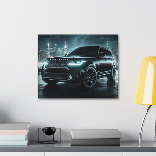 Black Range Rover Canvas Canvas Printify 20″ x 16″ (Horizontal) 0.75'' 