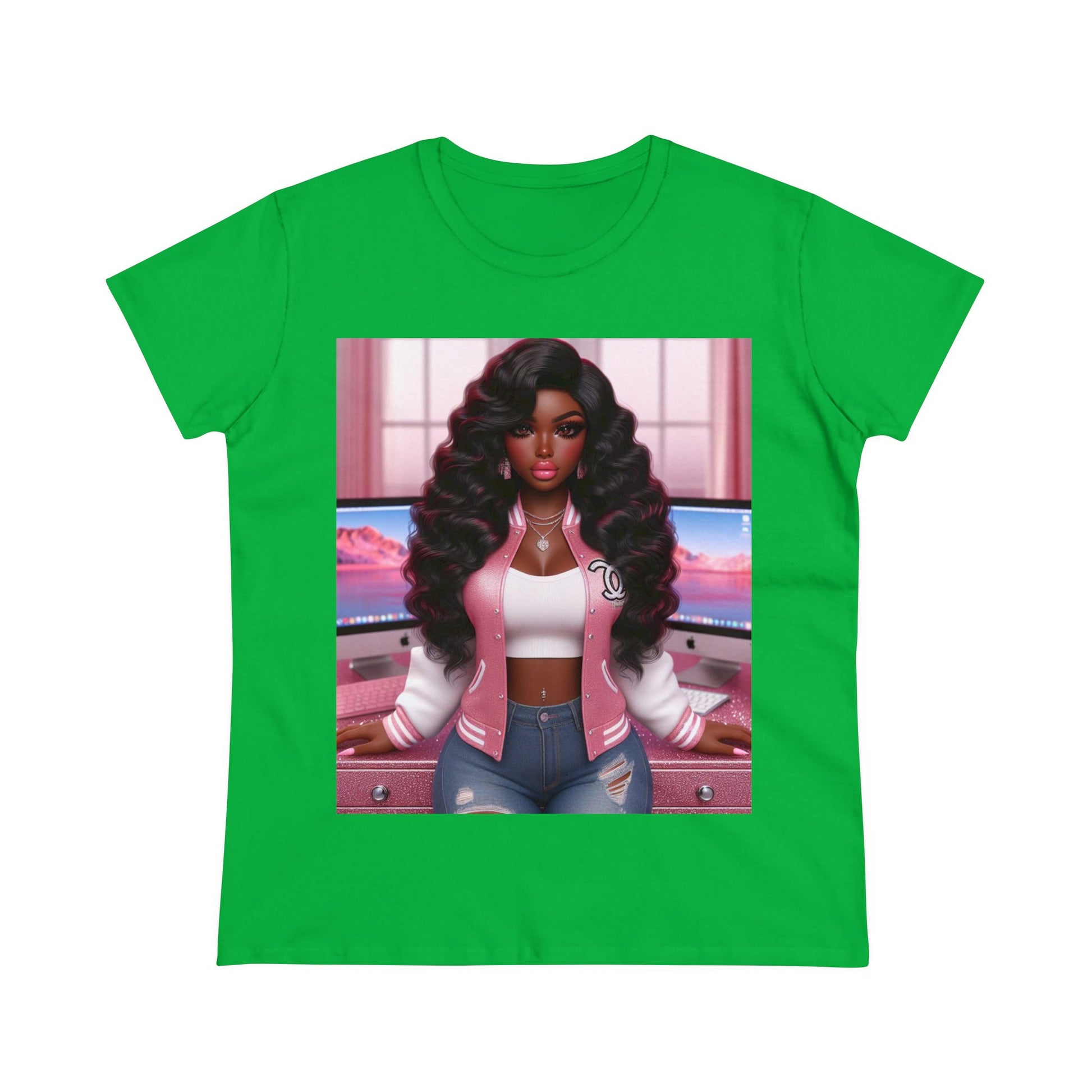 Pink Everything T-Shirt T-Shirt Printify Irish Green S 