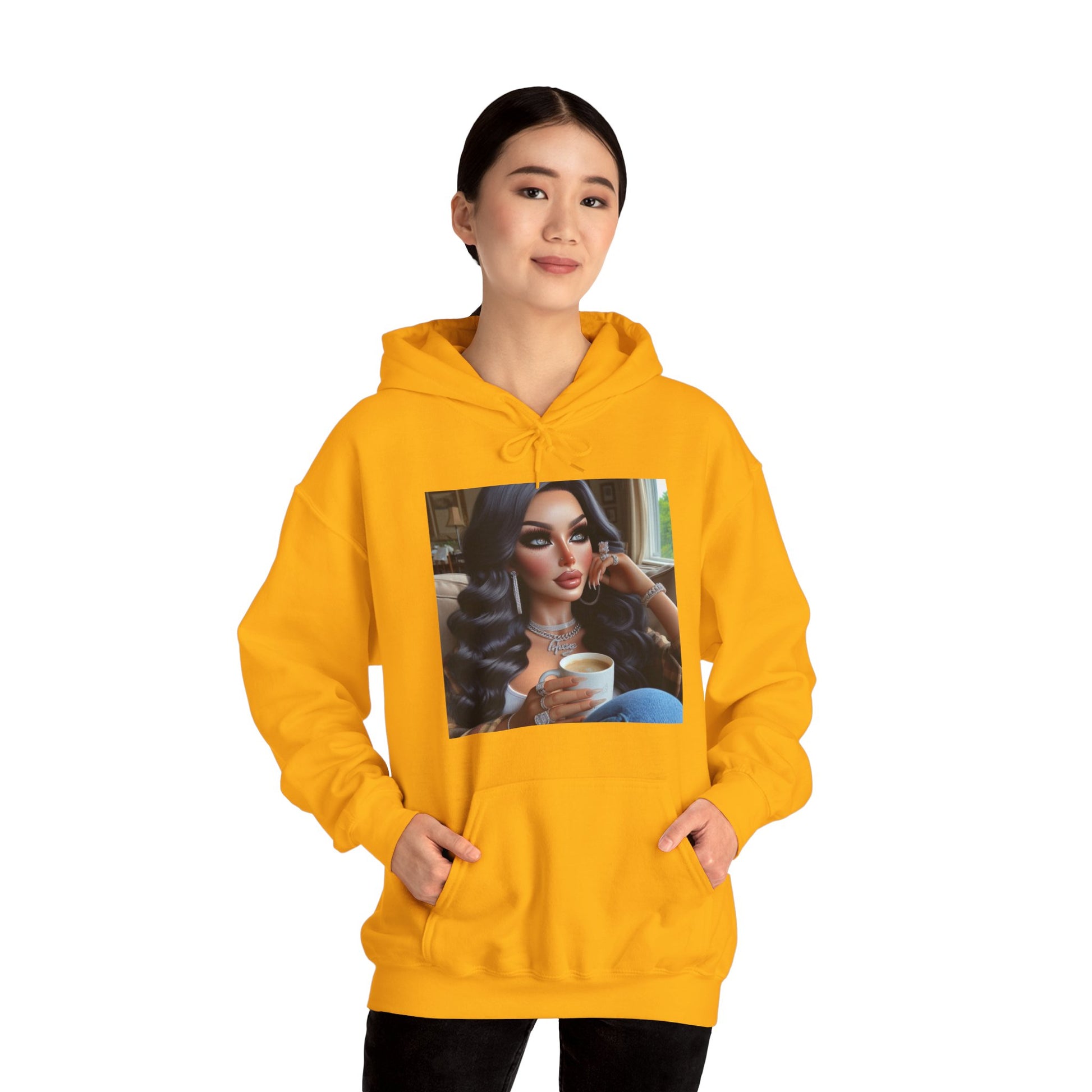 Coffee Break Hoodie Hoodie Printify   