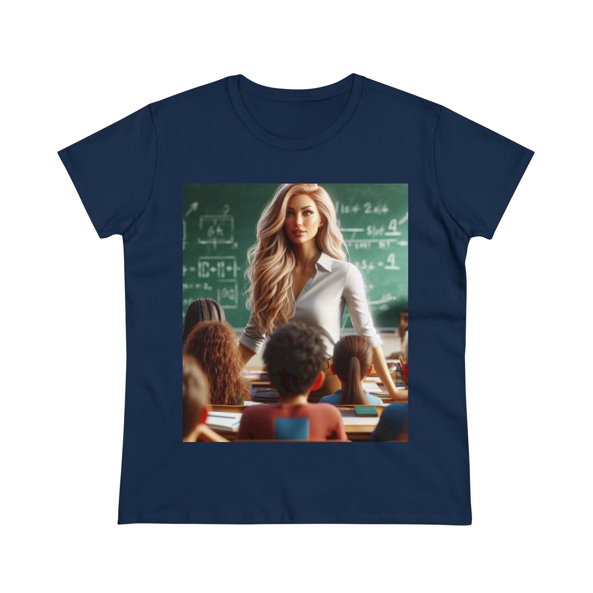 Class in Session T-Shirt T-Shirt Printify Navy S 