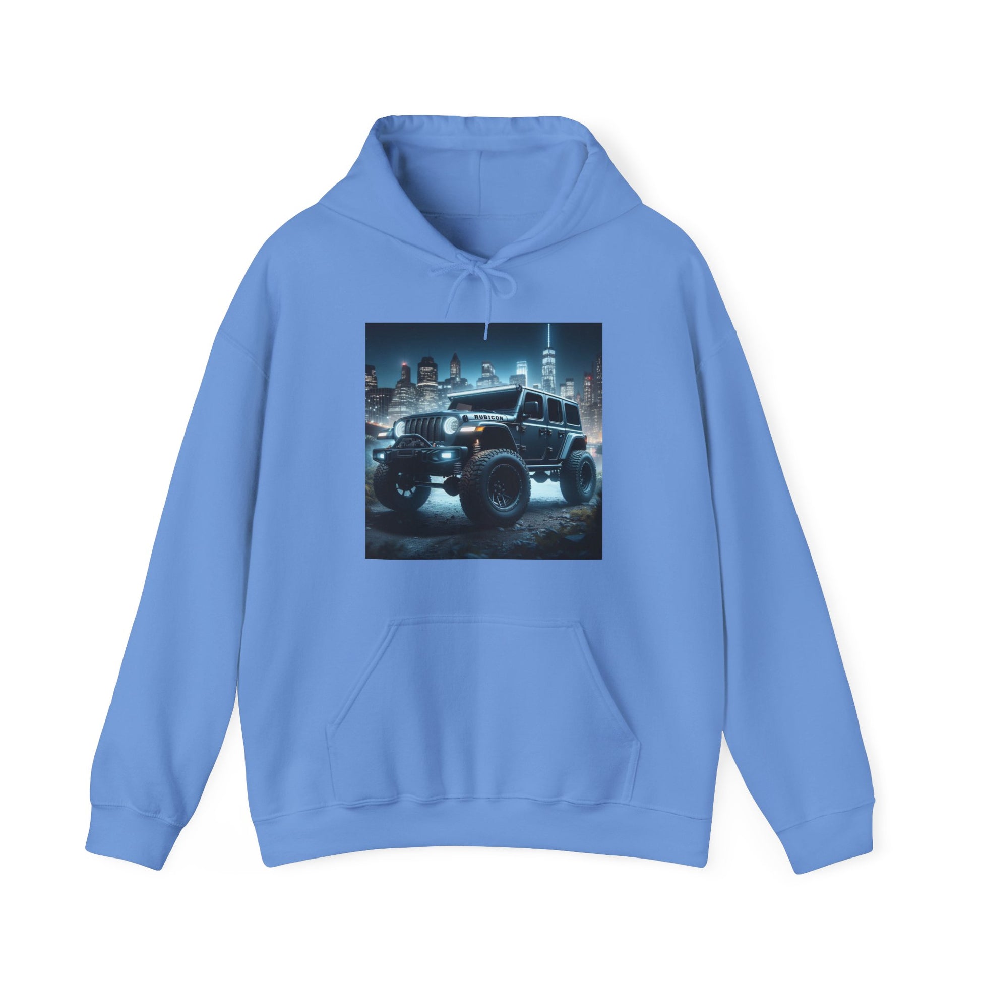 Gray Rubicon Hoodie Hoodie Printify Carolina Blue S 