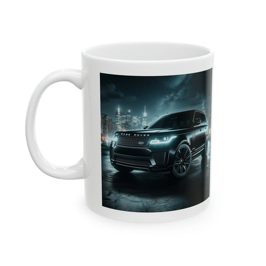 Black Range Rover Mug Mug Printify 11oz  