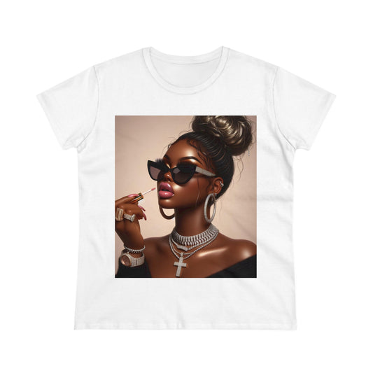 My Lip Gloss is Poppin T-Shirt T-Shirt Printify White S 