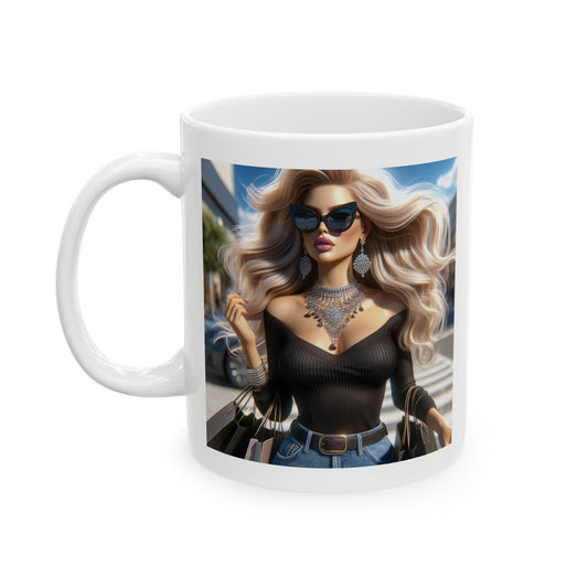 Let's Shop Mug Mug Printify 11oz  