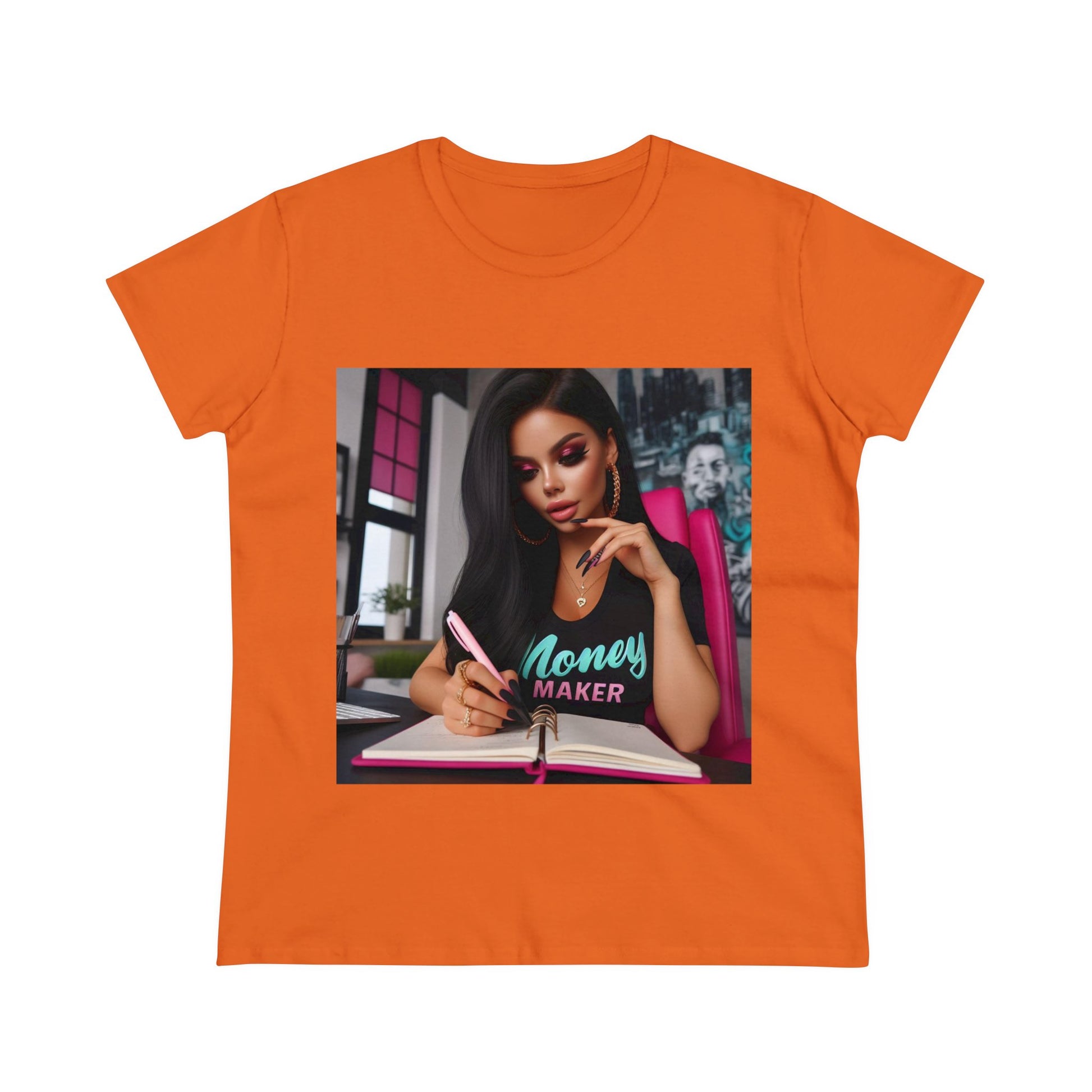 Money Maker T-Shirt T-Shirt Printify Orange S 