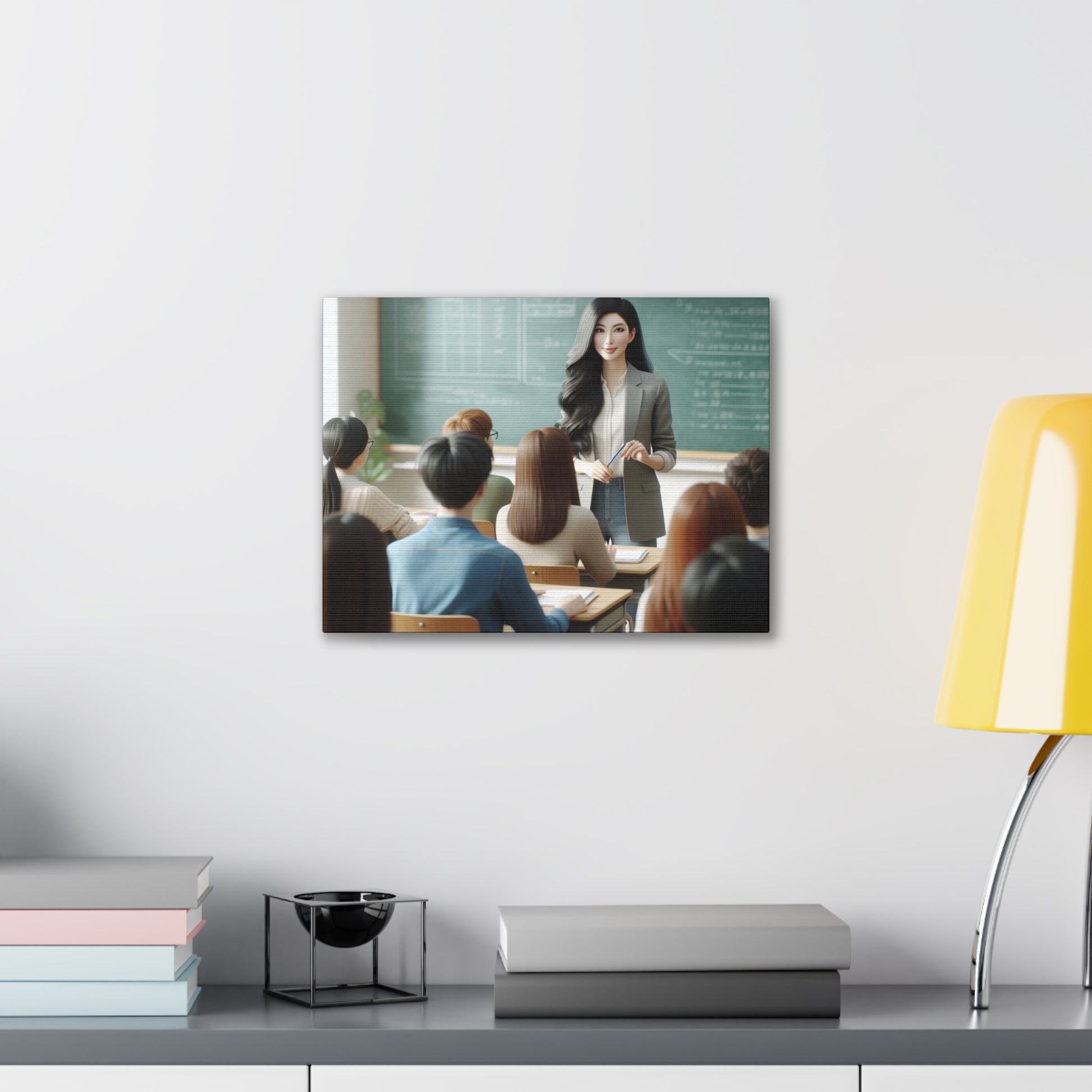 Class in Session Canvas Canvas Printify 16″ x 12″ (Horizontal) 0.75'' 