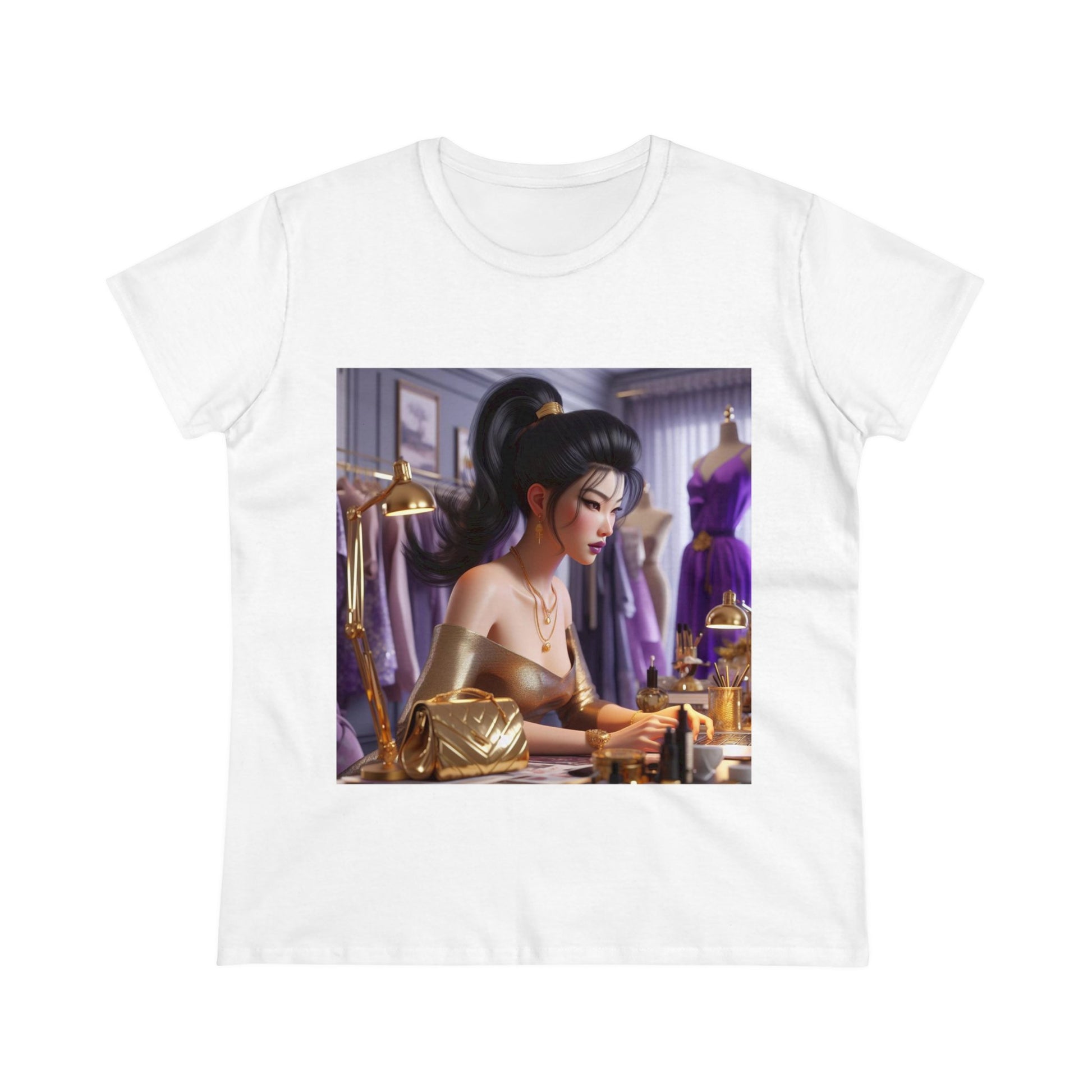 Fashion and Beauty T-Shirt T-Shirt Printify White S 