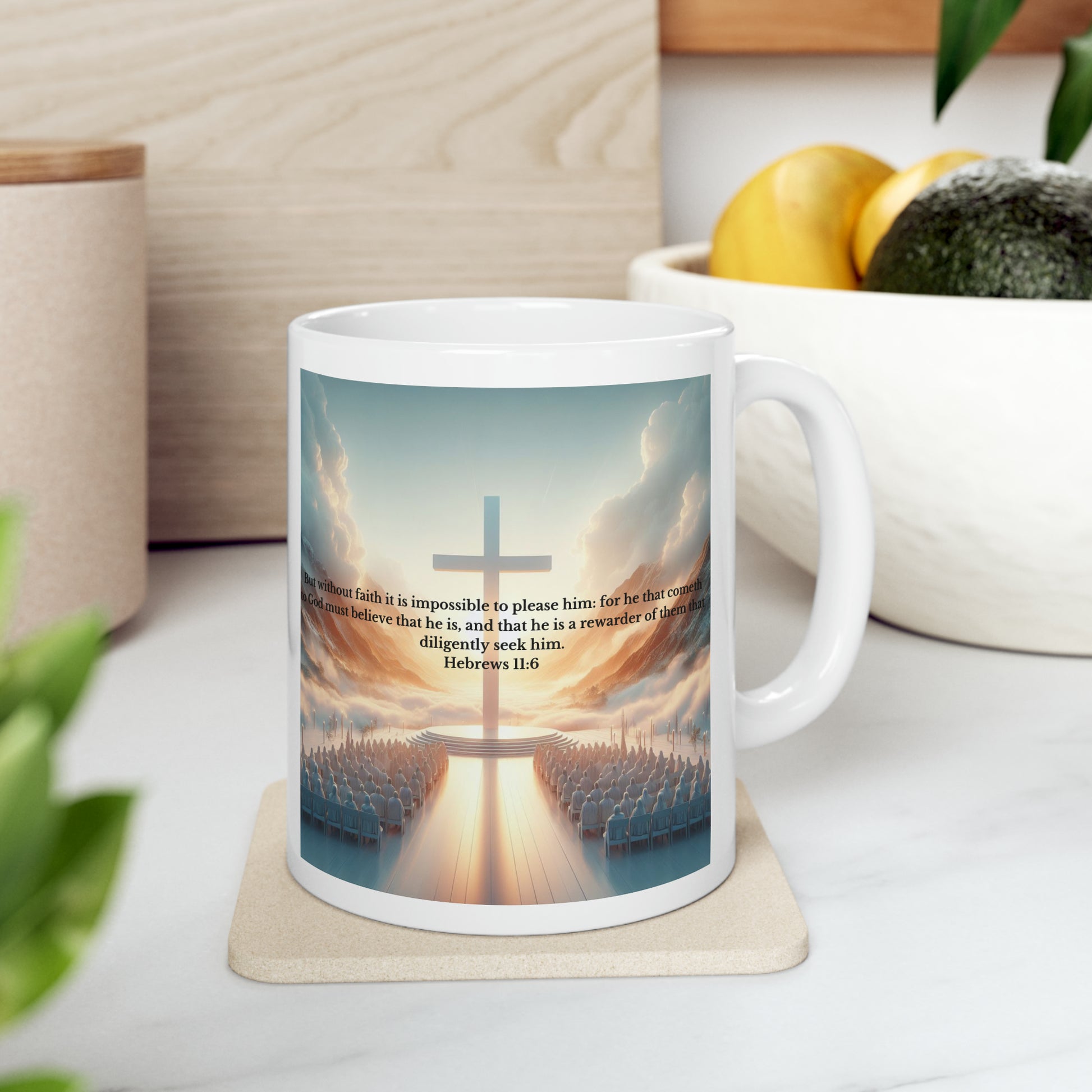 Hebrews 11:6 Mug Mug Printify   