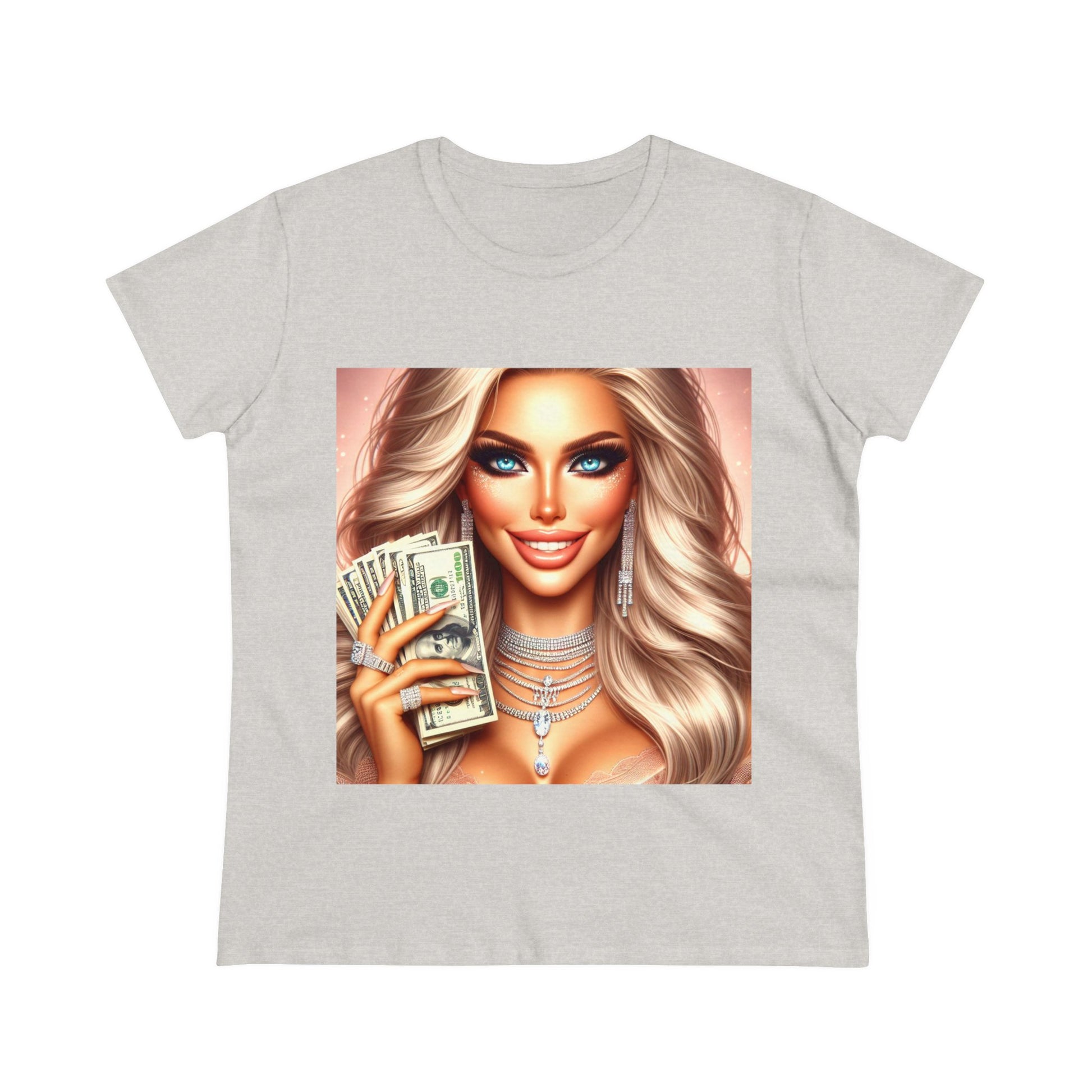 Money Talks T-Shirt T-Shirt Printify Ash S 