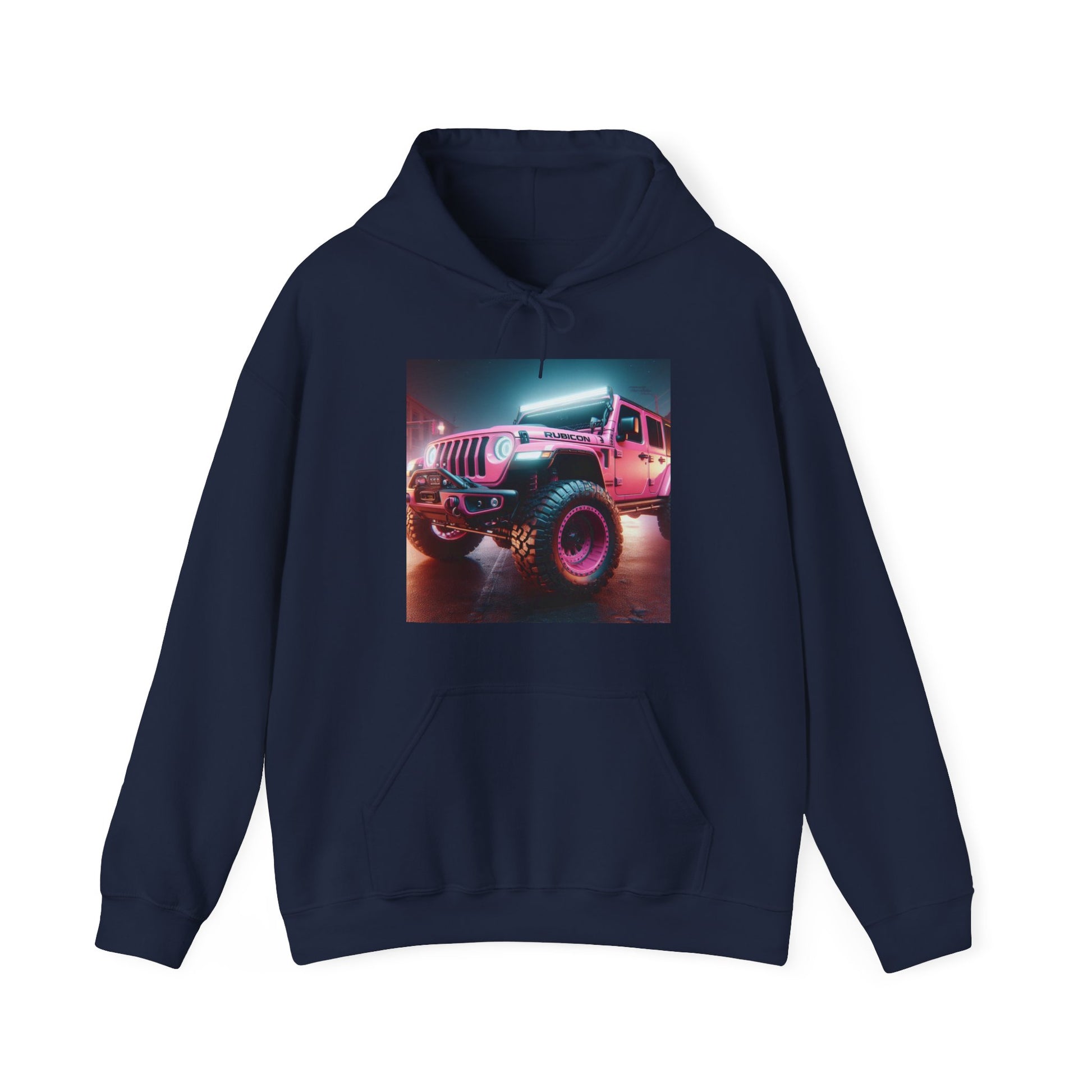 Pink Rubicon Hoodie Hoodie Printify Navy S 