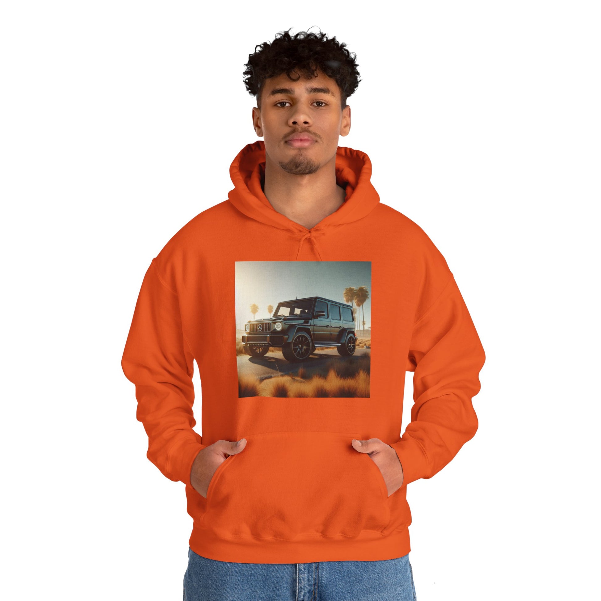 Black G-Wagon Hoodie Hoodie Printify   