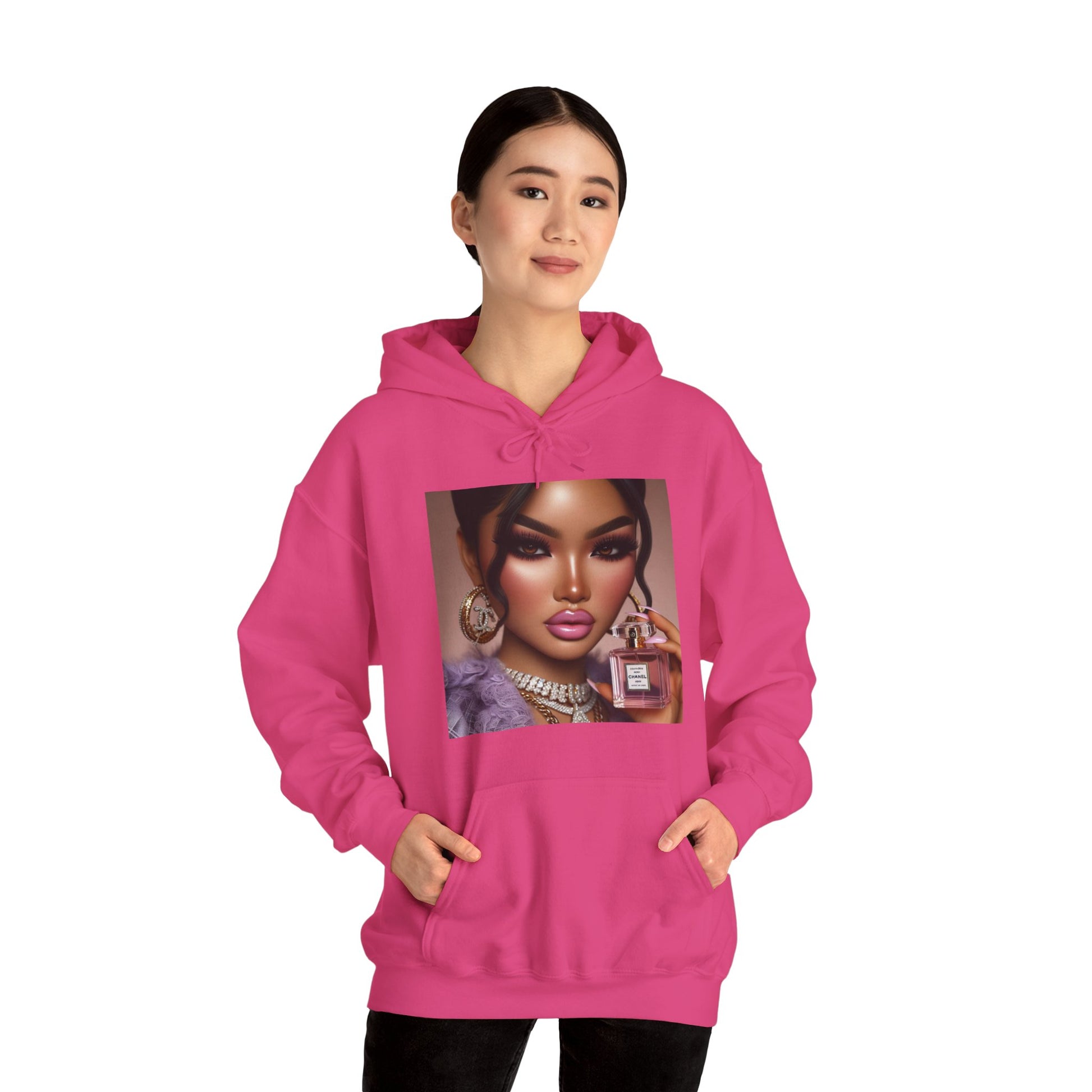 Chanel Please Hoodie Hoodie Printify   