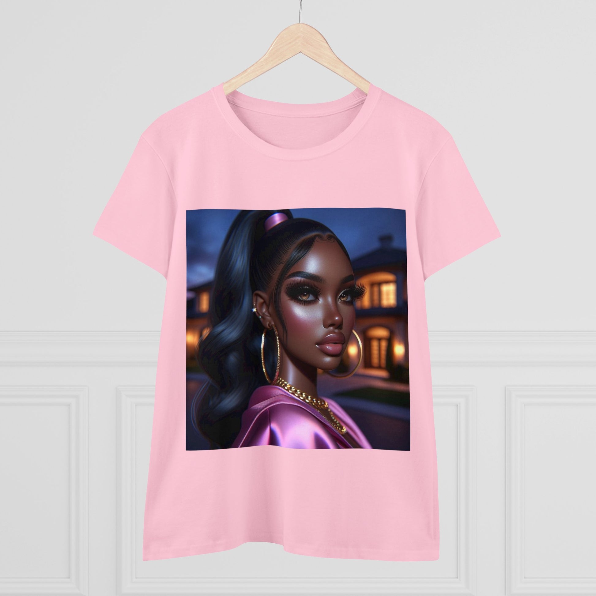 Pink at Night T-Shirt T-Shirt Printify   