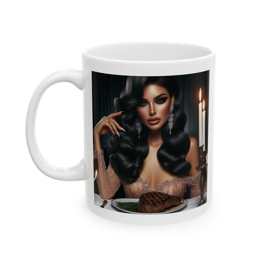 Elegant Meal Mug Mug Printify 11oz  