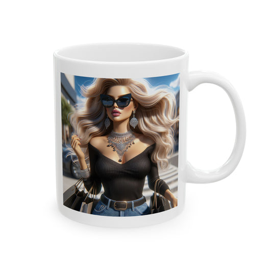 Let's Shop Mug Mug Printify   