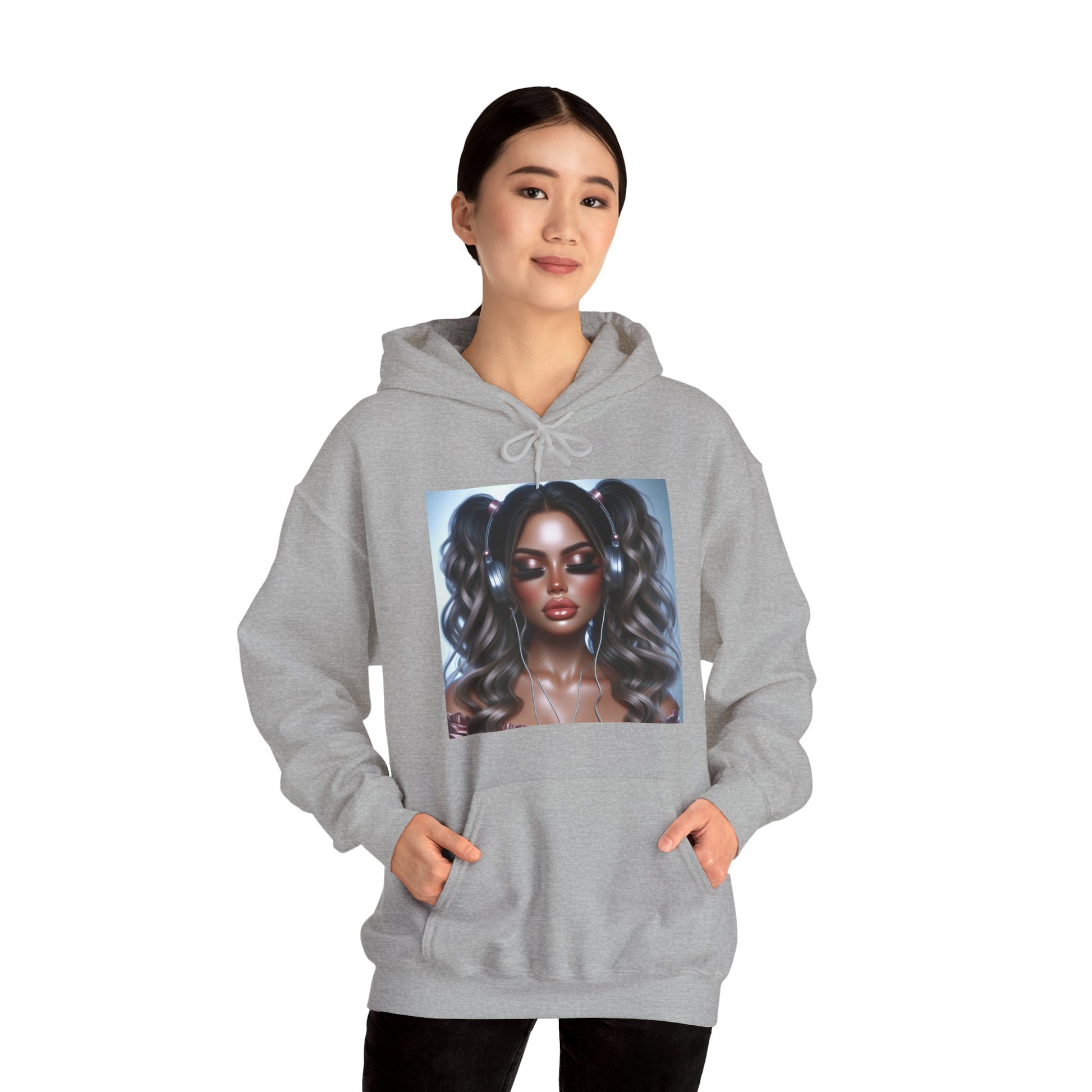 Music Vibes Hoodie Hoodie Printify   