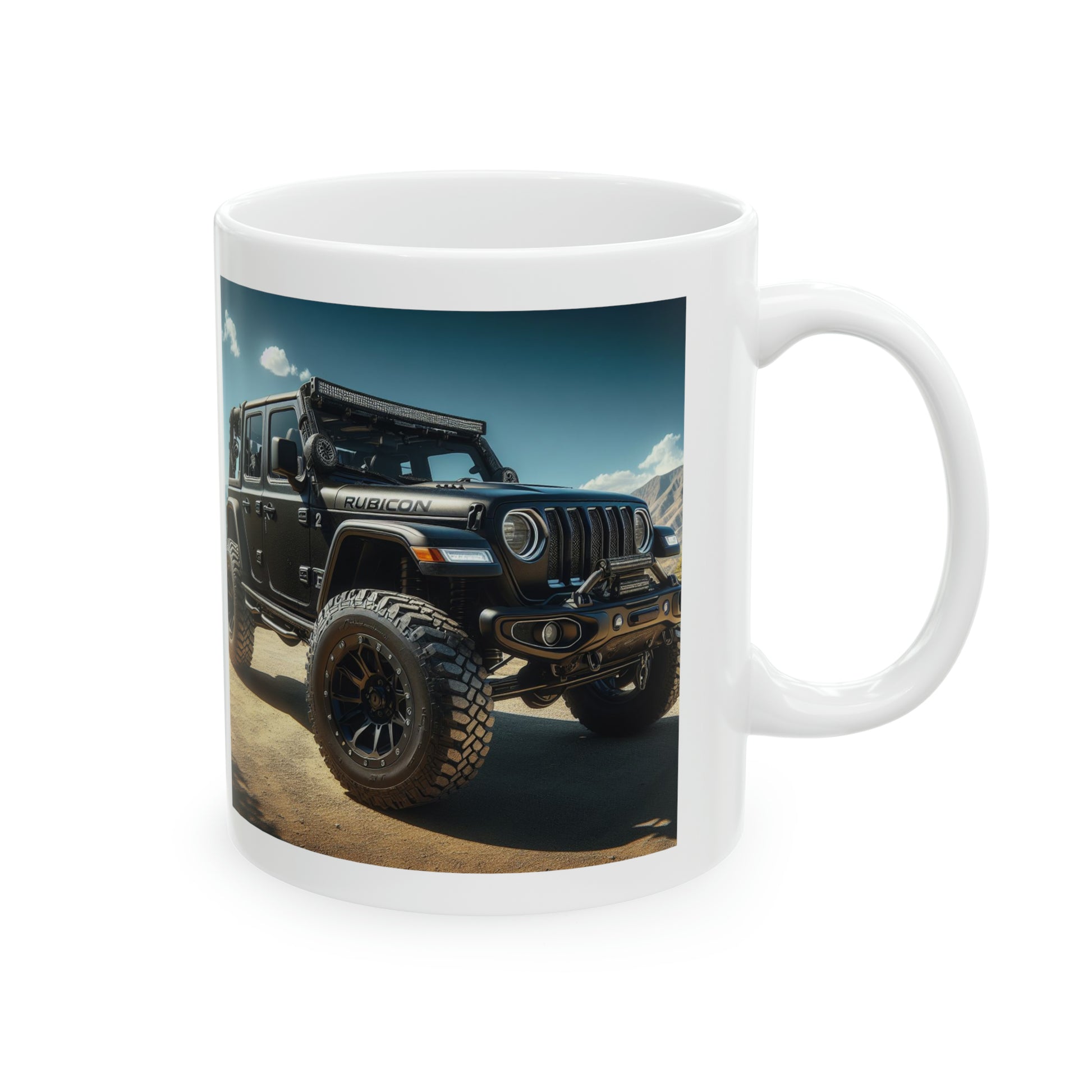 Black Rubicon Mug Mug Printify   