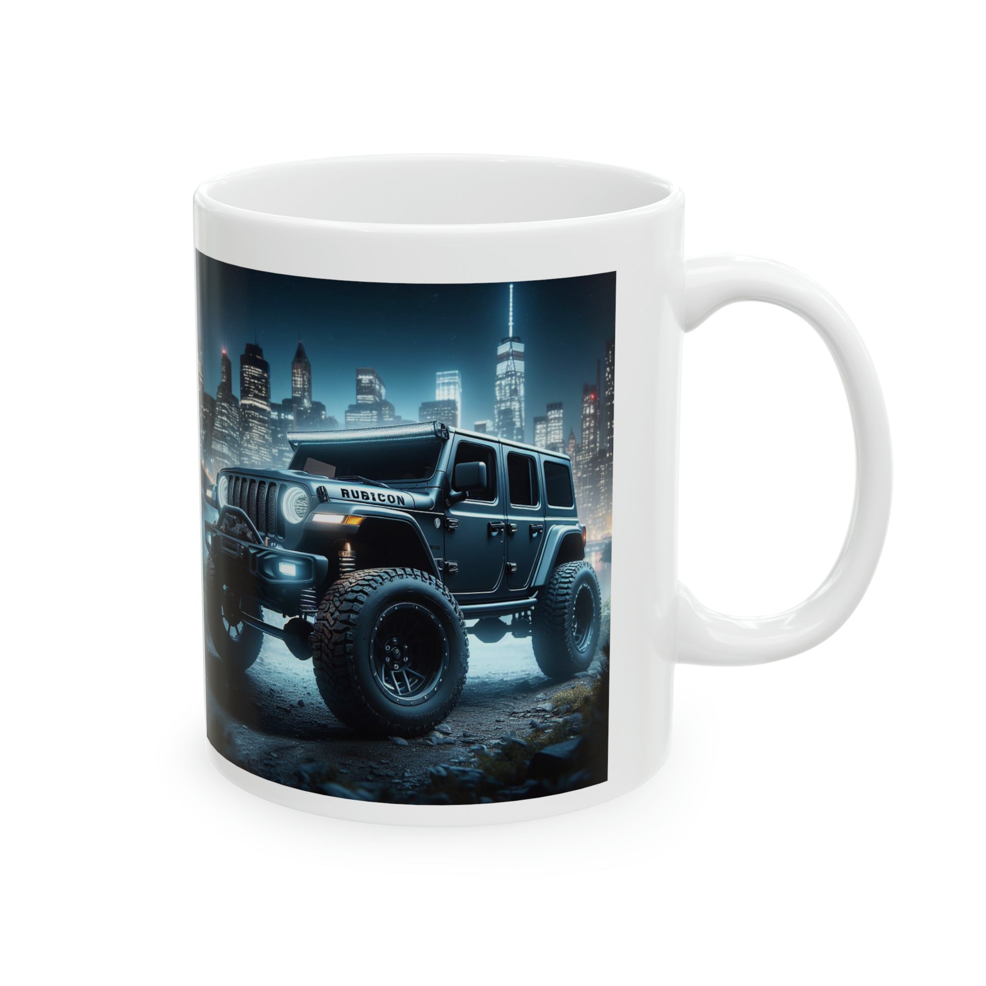 Gray Rubicon Mug Mug Printify   