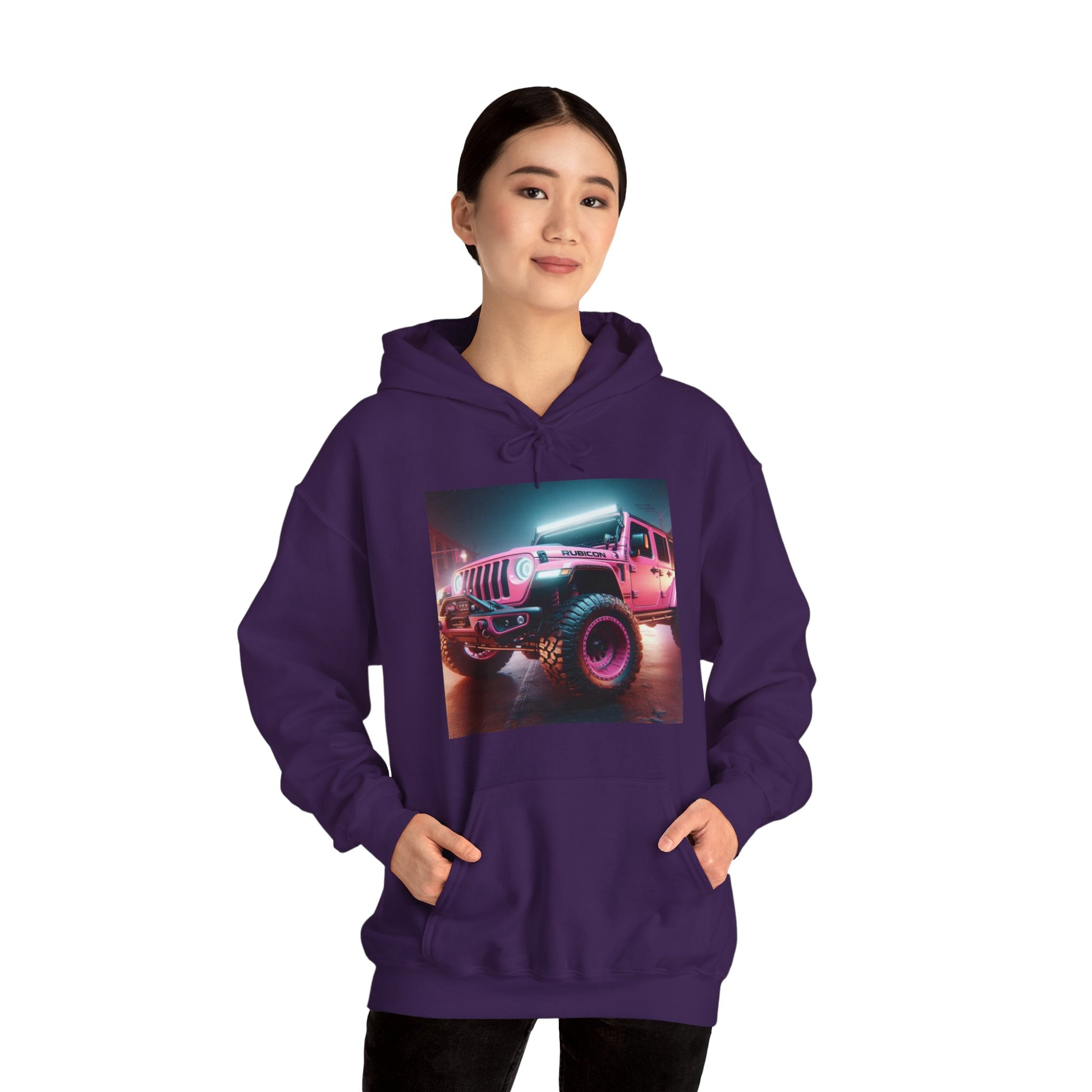 Pink Rubicon Hoodie Hoodie Printify   