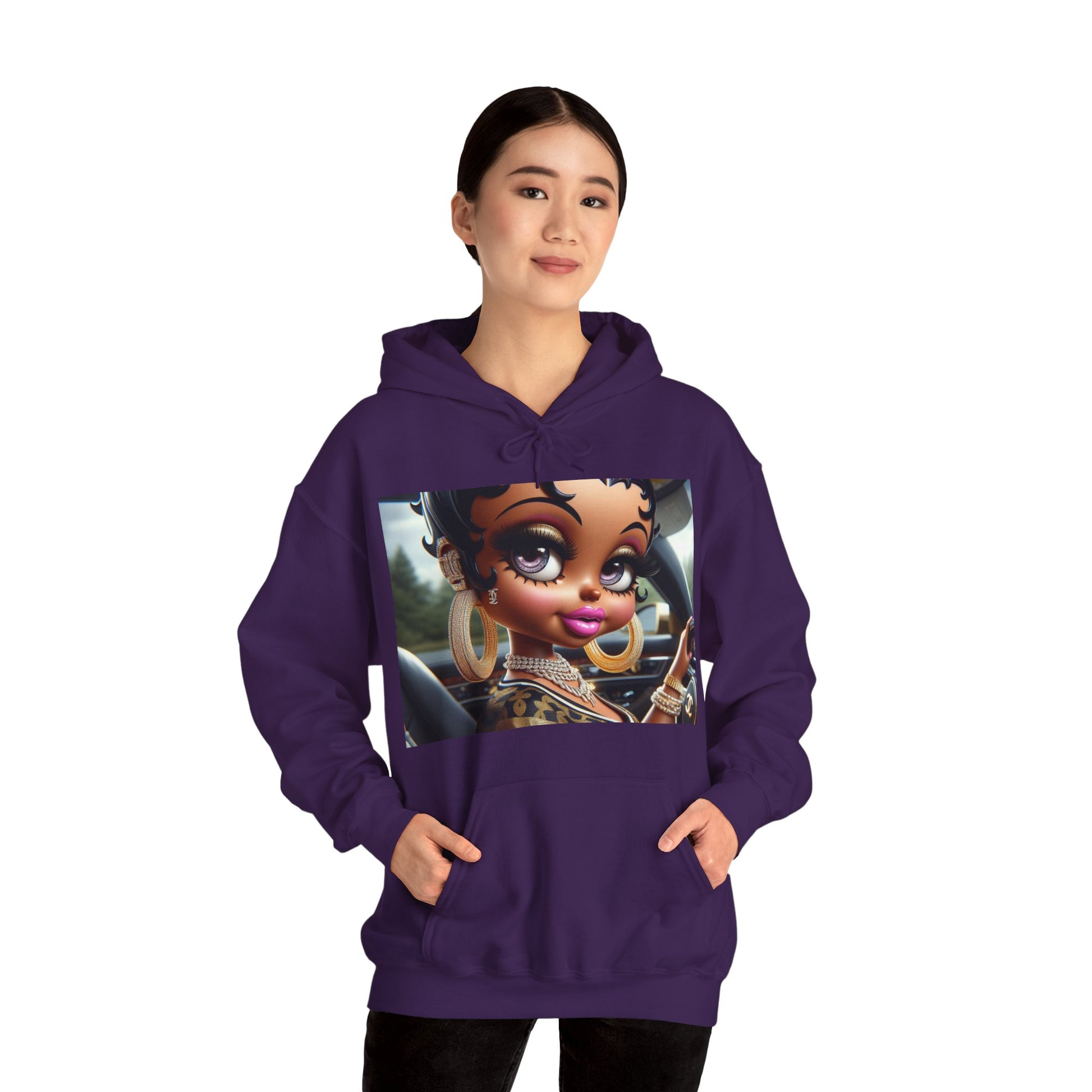 Betty Beauty Hoodie Hoodie Printify   