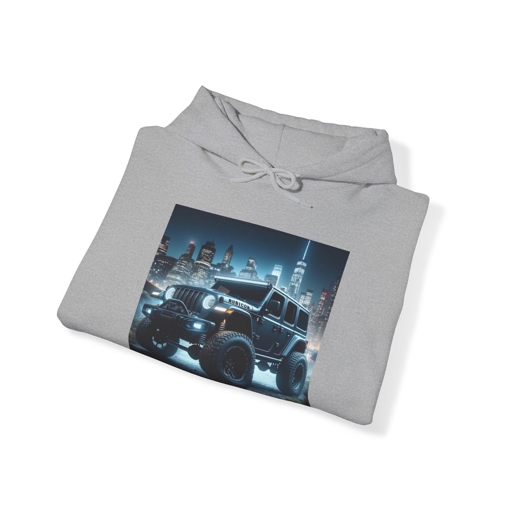 Gray Rubicon Hoodie Hoodie Printify   