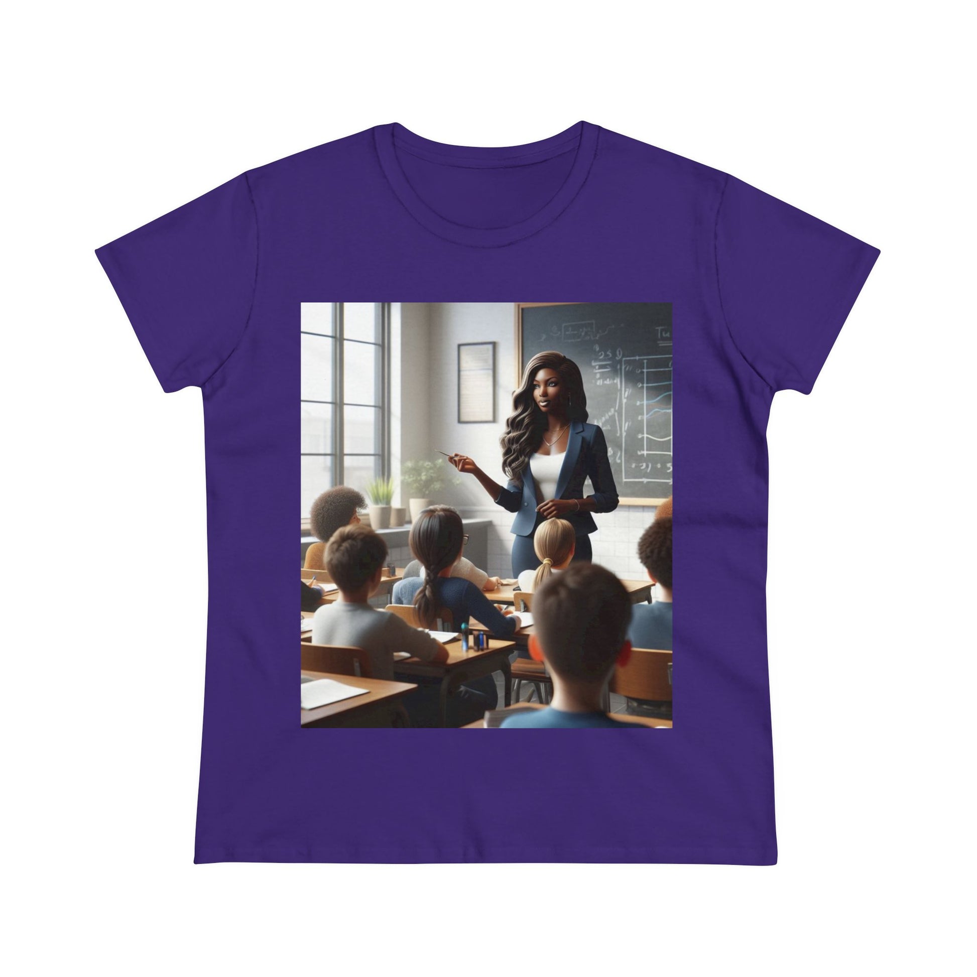 Class in Session T-Shirt T-Shirt Printify Purple S 