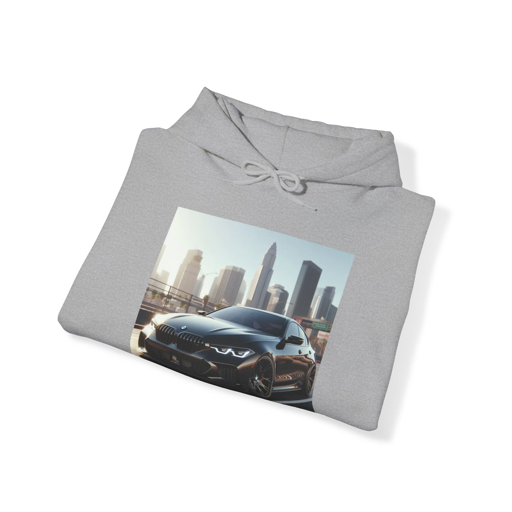 Black BMW Hoodie Hoodie Printify   