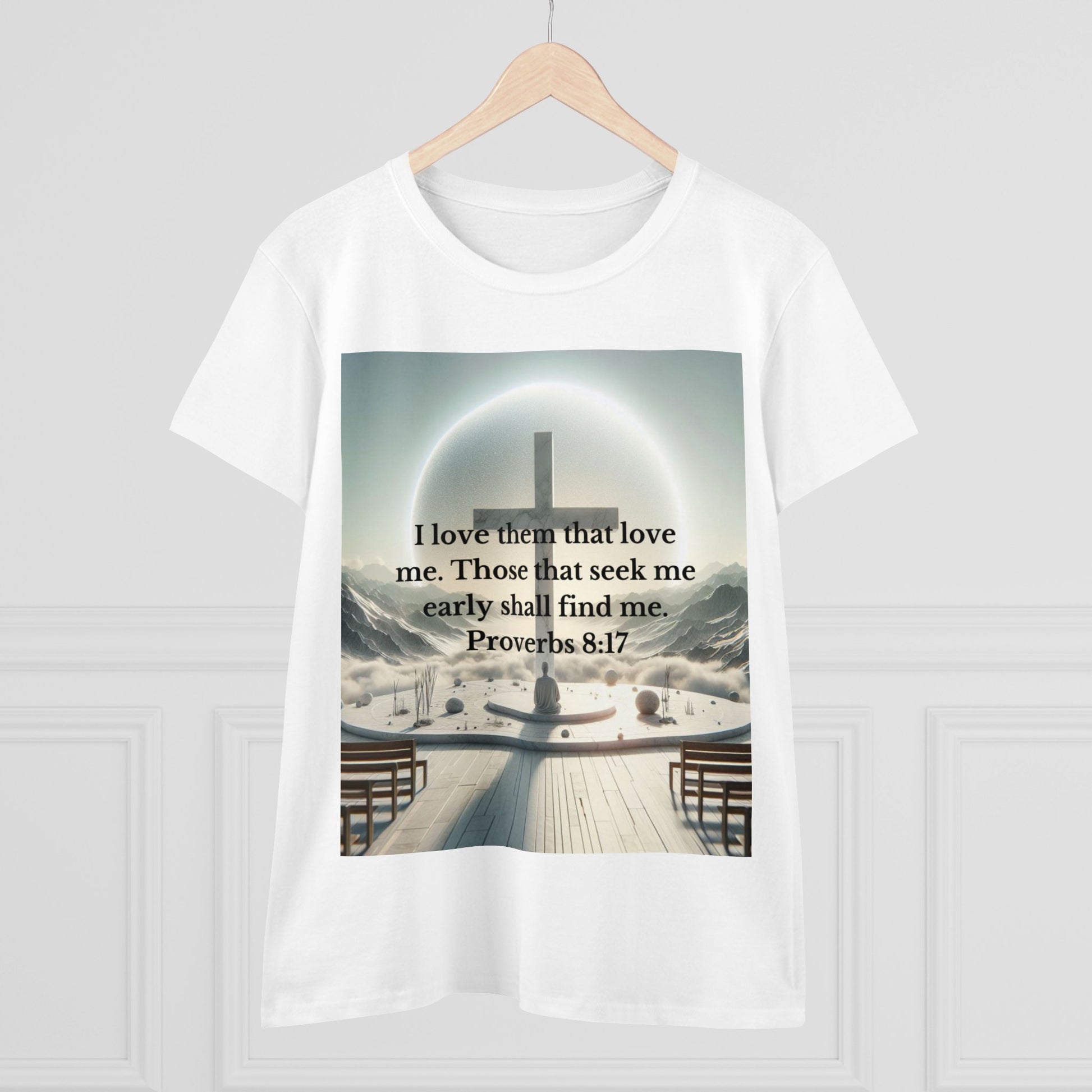 Proverbs 8:17 T-Shirt T-Shirt Printify   