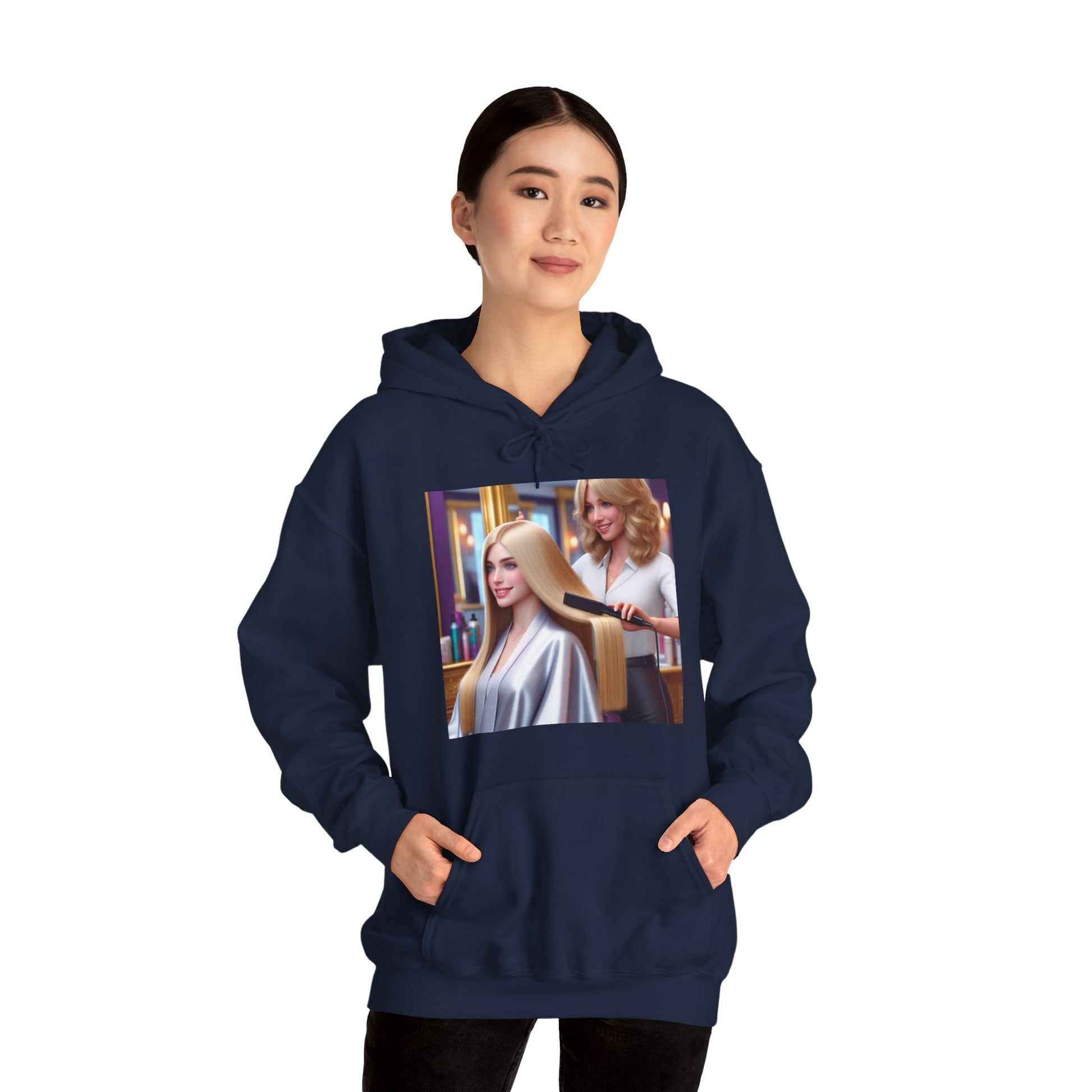 Hair Day Hoodie Hoodie Printify   