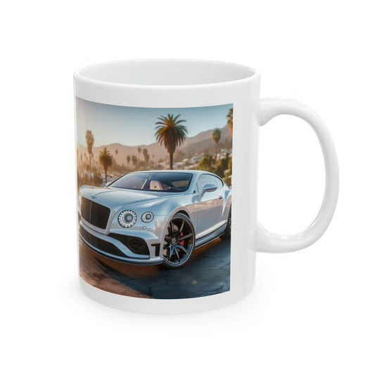 Silver Bentley Ceramic Mug Mug Printify   