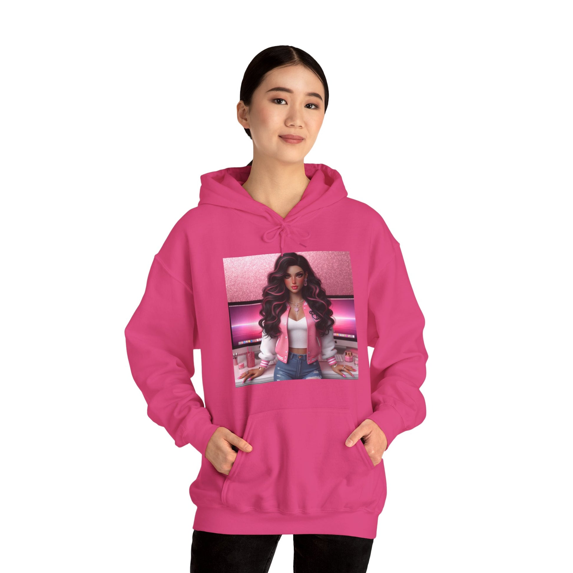 Pink Everything Hoodie Hoodie Printify   