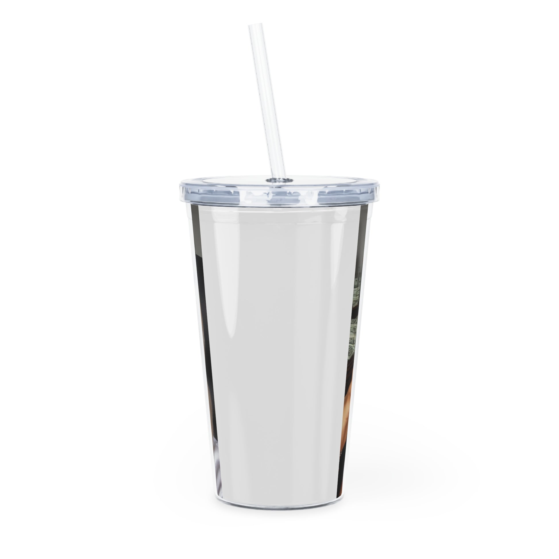 Big Money Tumbler with Straw Mug Printify   