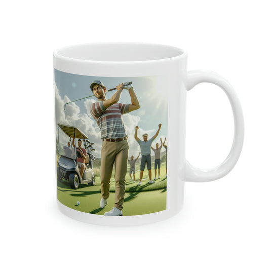 Golf Tournament Mug Mug Printify   