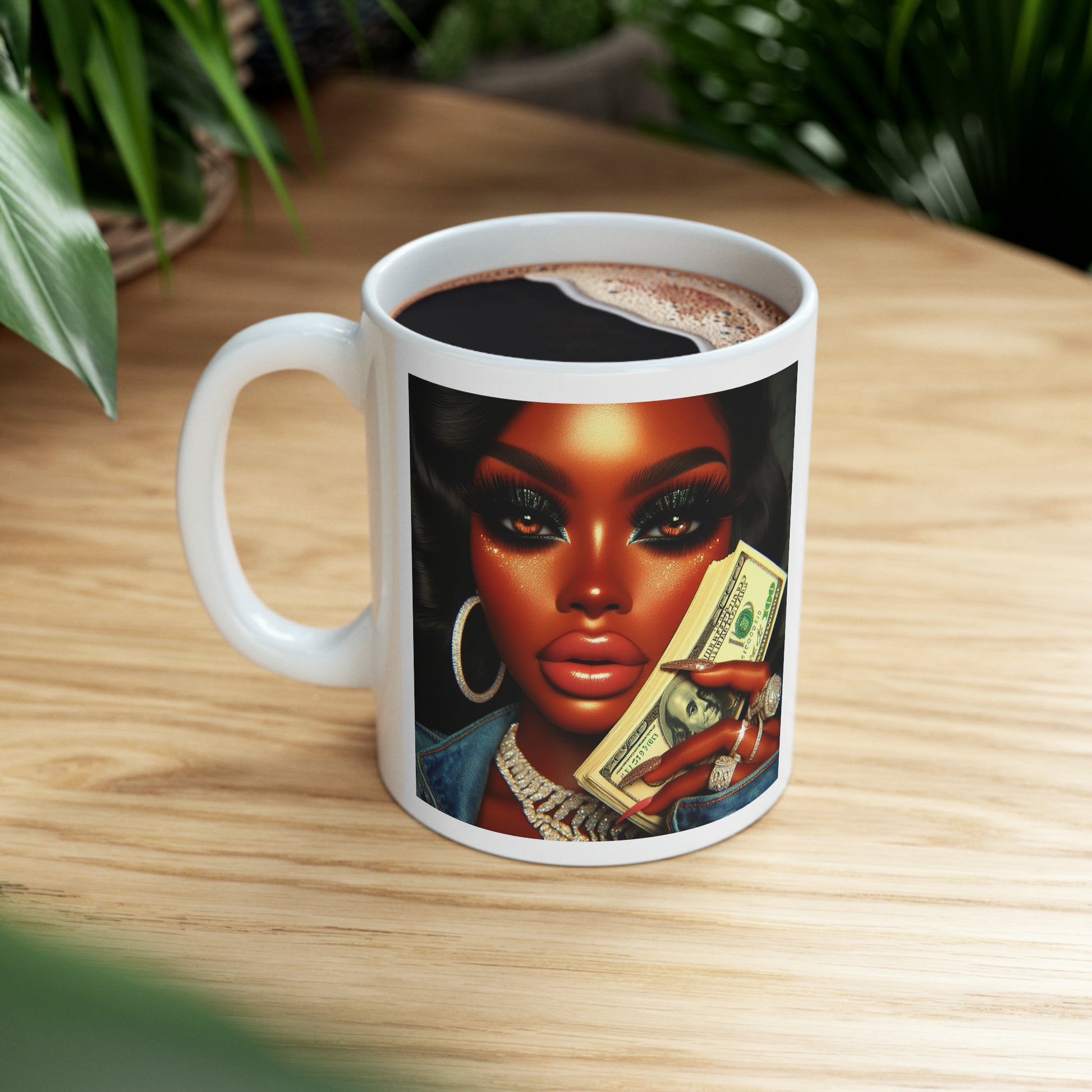 Money Talks Mug Mug Printify   