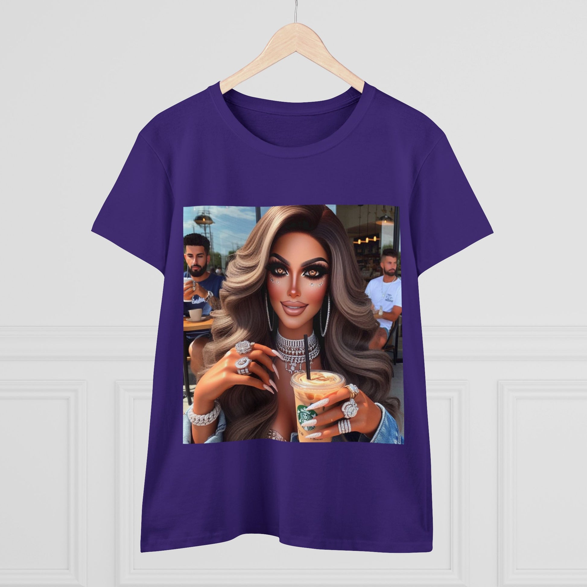 Coffee Beauty T-Shirt T-Shirt Printify   