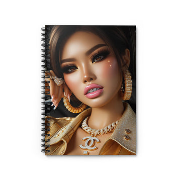 Car Beauty Spiral Notebook Paper products Printify One Size  