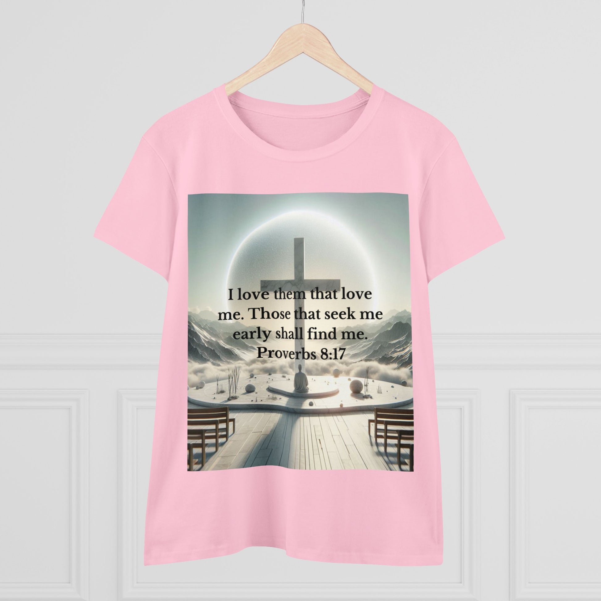 Proverbs 8:17 T-Shirt T-Shirt Printify   