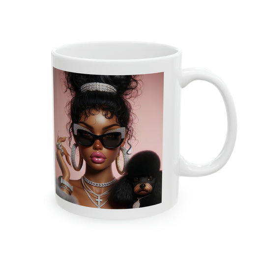 My Dog and I Mug Mug Printify   