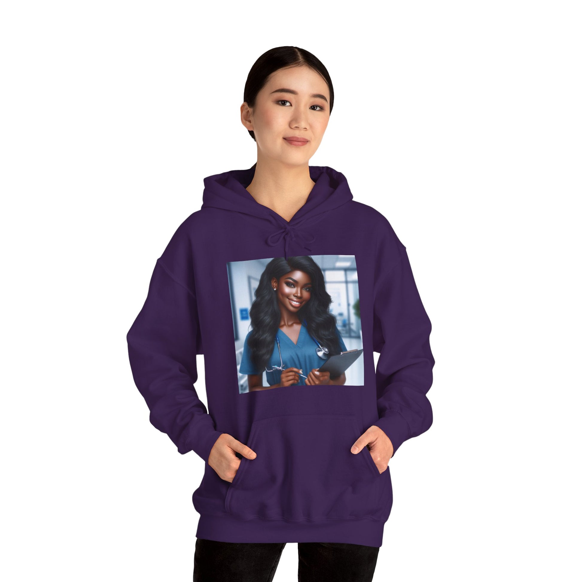 Your Favorite Nurse Hoodie Hoodie Printify   